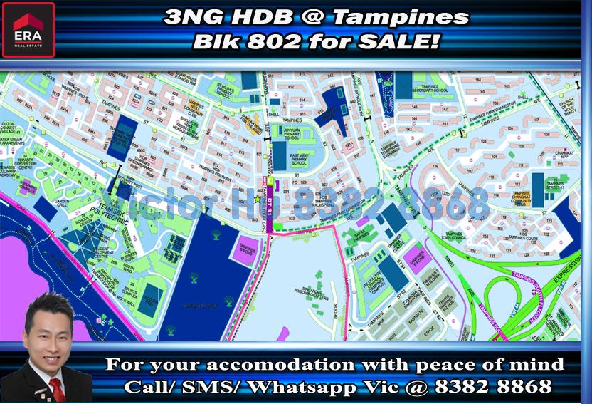 Blk 802 Tampines Avenue 4 (Tampines), HDB 3 Rooms #101617572